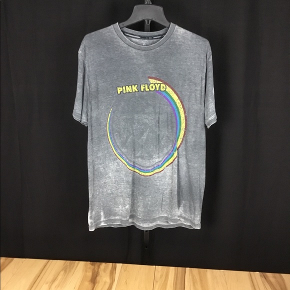 Pink Floyd burnout T-shirt sz large rainbow - Picture 2 of 6